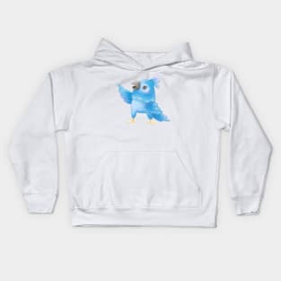 Cartoon parrot Kids Hoodie